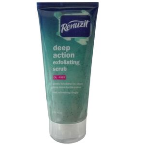 اسکراب لایه بردار روزانه رینوزیت مدل deep action exfolianting حجم 200 میلی لیتر
