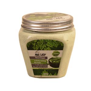 اسکراب لایه بردار مکس لیدی مدل moringa حجم 400 میلی لیتر
