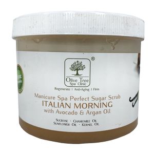 اسکراب لایه بردار پا اولیو تری مدل morning وزن 500 گرم