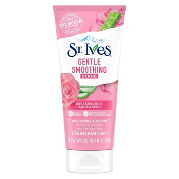 اسکراب لایه بردار پوست اس تی. ایوز مدل gentle smoothing وزن 170 گرم