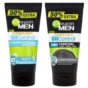 اسکراب لایه بردار پوست گارنیه مدل oil control l حجم 150 میلی لیتر مجموعه 2 عددی
