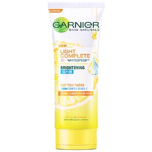 اسکراب لایه بردار پوست گارنیه مدل pure lemon حجم 100 میلی لیتر