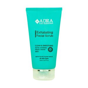 اسکراب لایه‌بردار صورت آدرا مدل exfoliating حجم 150 میلی لیتر