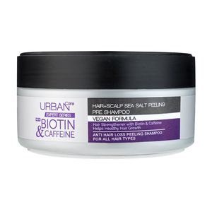 اسکراب مو اربن کر مدل biotin and caffeine وزن 200 گرم