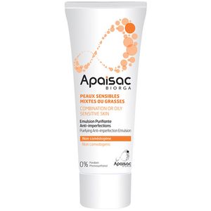 امولسیون ضد جوش بایورگا سری apaisac مدل anti imperfections حجم 40 میلی لیتر