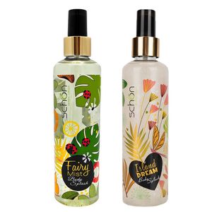 بادی اسپلش زنانه شون مدل island dream حجم 220 میلی لیتر به همراه بادی اسپلش زنانه شون مدل fairy mist حجم 220 میلی لیتر