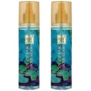 بادی اسپلش زنانه مای مدل cool ocean حجم 200 میلی لیتر مجموعه 2 عددی