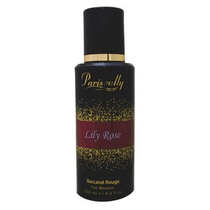 بادی اسپلش زنانه پاریسولی مدل baccarat rouge حجم 250 میلی لیتر