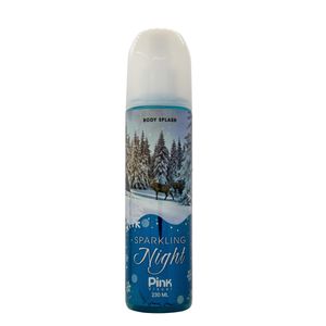 بادی اسپلش زنانه پینک ویژوال مدل sparkling night حجم 230 میلی لیتر
