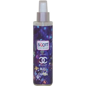 بادی اسپلش مردانه اسکاتس مدل bleu de chanel حجم 200 میلی لیتر