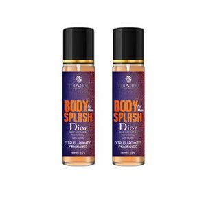 بادی اسپلش مردانه تاپ شاپ مدل dior sauvage حجم 160 میلی لیتر بسته 2 عددی