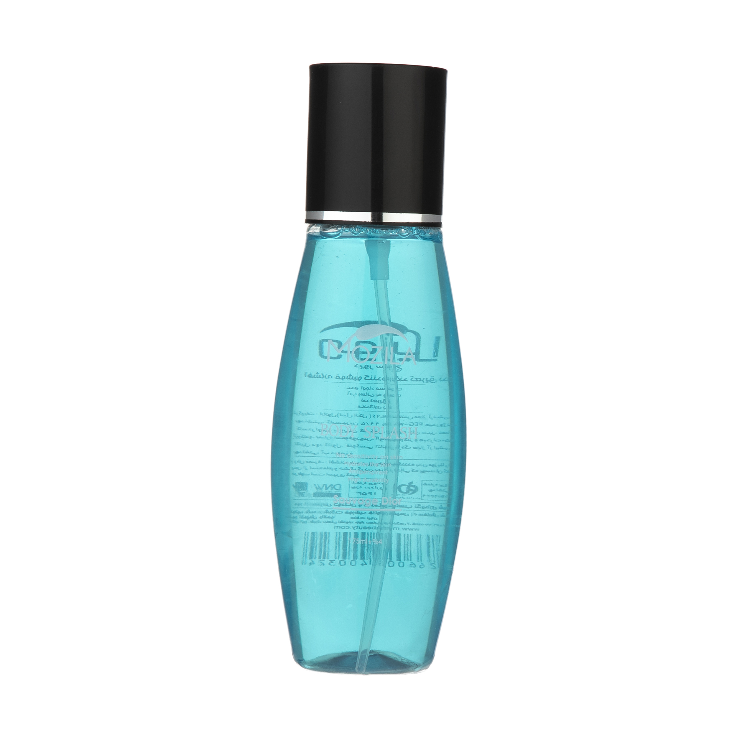 بادی اسپلش مردانه موزیلا مدل sauvage dior حجم 175 میلی لیتر