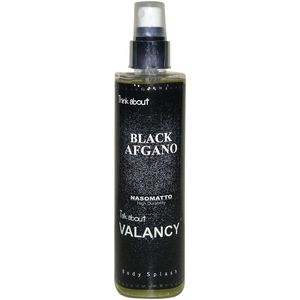 بادی اسپلش مردانه والانسی مدل black afgano حجم 200 میلی لیتر