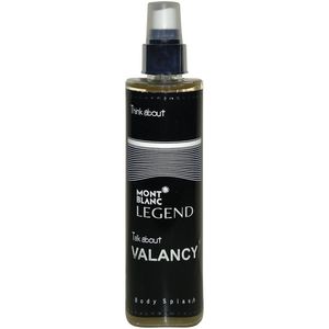بادی اسپلش مردانه والانسی مدل mont blanc legend حجم 200 میلی لیتر