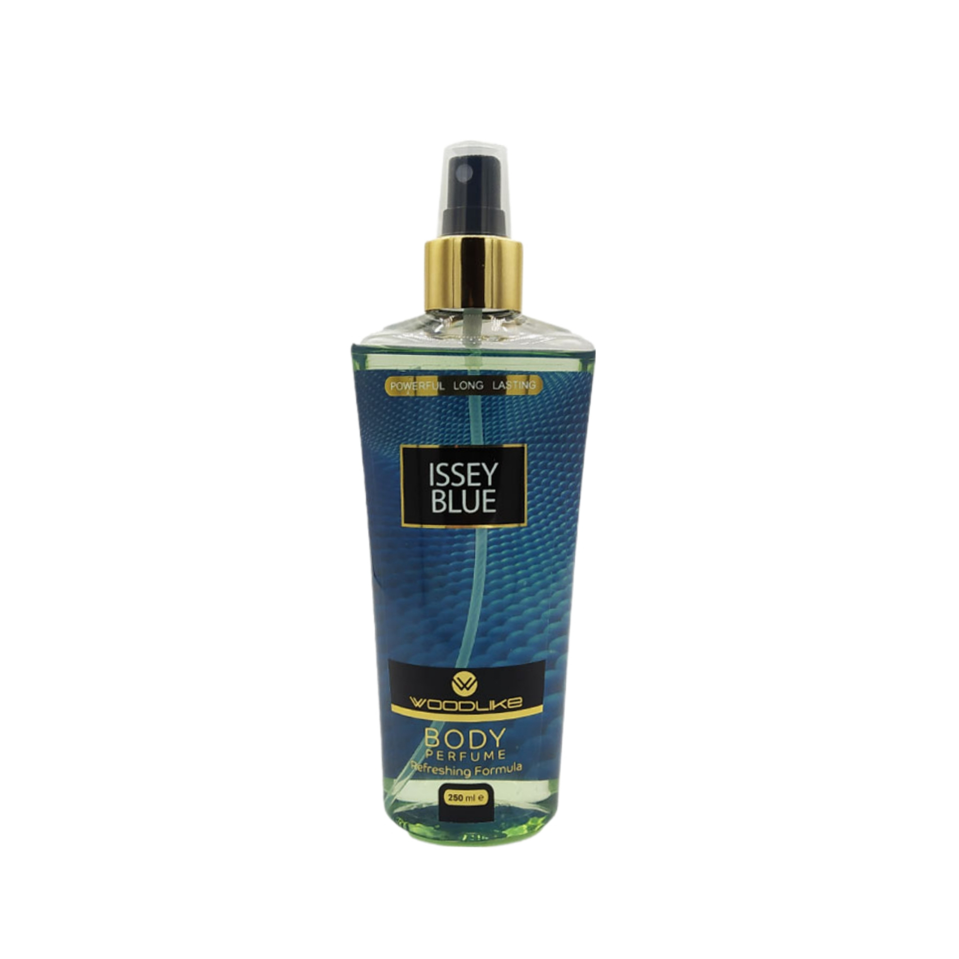 بادی اسپلش مردانه وودلایک مدل issey blue حجم 250 میلی لیتر