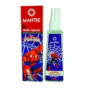بادی اسپلش کودک مانتره مدل spider man حجم 80 میلی لیتر