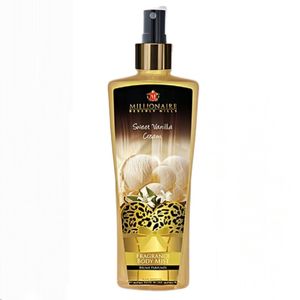 بادی میست زنانه میلیونر بورلی هیلز مدل sweet vanilla cream حجم 250 میلی لیتر