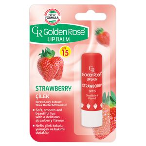 بالم لب گلدن رز مدل fruity shine strawberry حجم 5 میلی لیتر