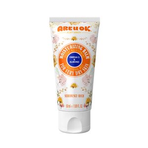 بالم مرطوب کننده آر یو اوکی مدل omega 3 and almond حجم 50 میلی لیتر