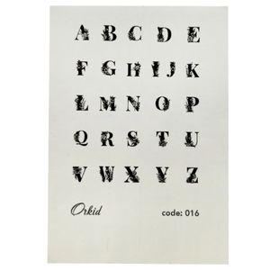برچسب لنز ناخن کد c 016