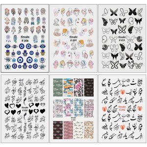 برچسب لنز ناخن کد n06 09 13 20 28 42 مجموعه 6 عددی