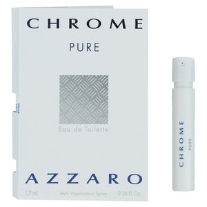 تستر ادوتویلت مردانه آزارو مدل chrome pure حجم 1.2 میلی لیتر