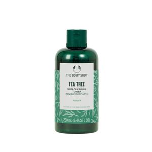 تونر بادی شاپ مدل  tea tree new look حجم 250 میلی لیتر