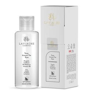 تونر دور چشم لاویاچه مدل تنظیم کننده ph حجم 150 میلی لیتر