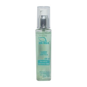 تونر صورت اوریا مدل normal and sensitive skin حجم 100 میلی لیتر