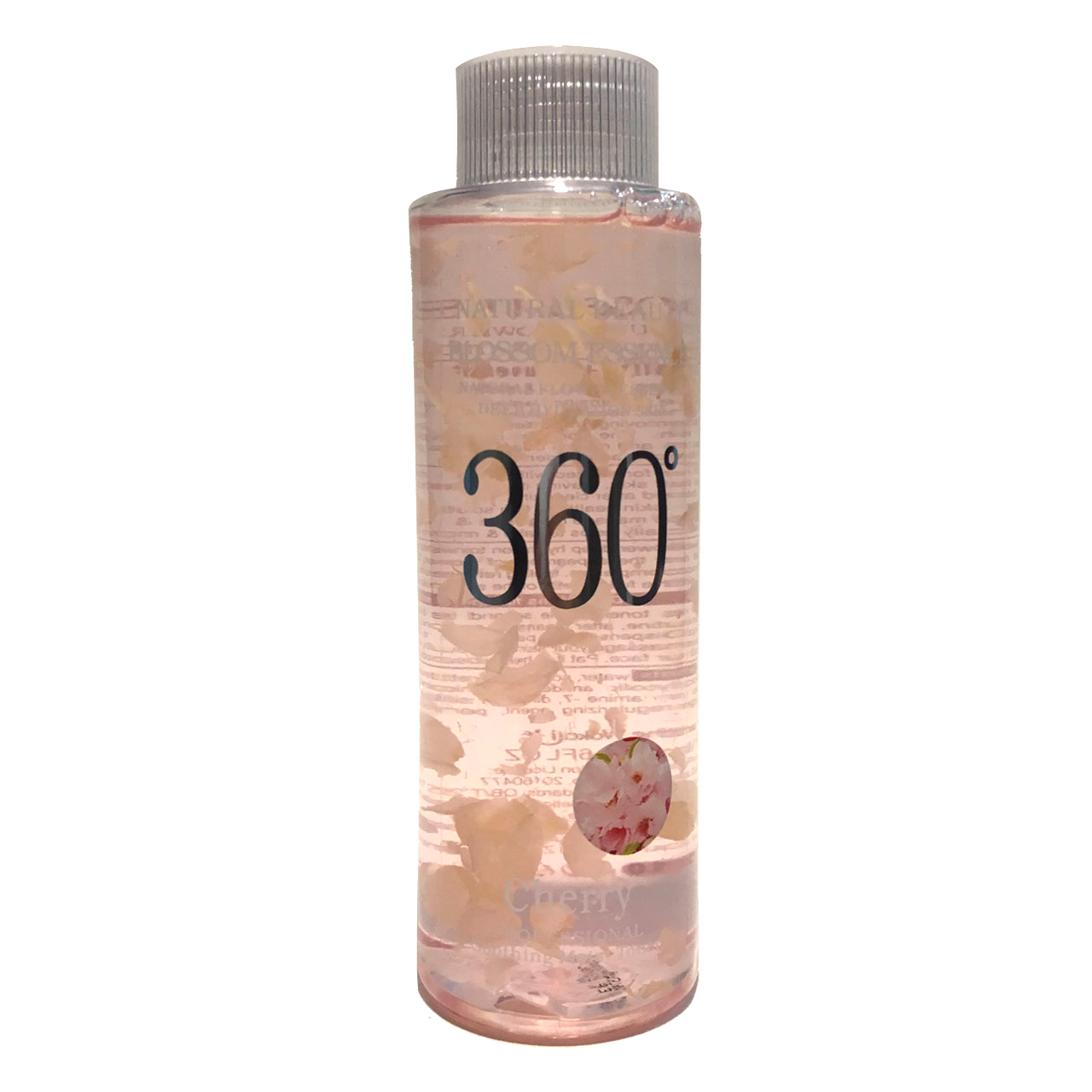 تونر پاک کننده آرایش صورت 360 مدل flower حجم 300 میلی لیتر