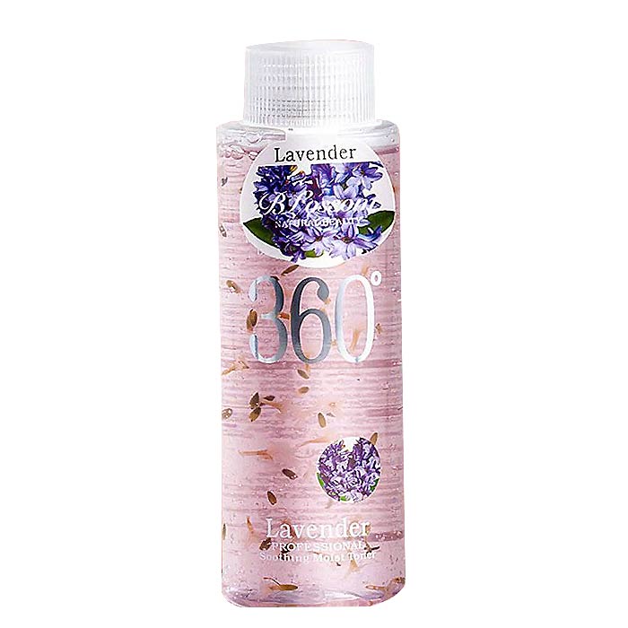 تونر پاک کننده آرایش صورت 360 مدل lavender حجم 300 میلی لیتر