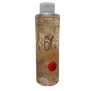 تونر پاک کننده آرایش صورت 360 مدل rose حجم 500 میلی لیتر