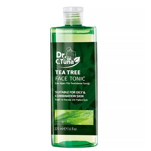 تونر پاک کننده آرایش صورت دکتر سی تونا مدل tea tree حجم 225 میلی لیتر