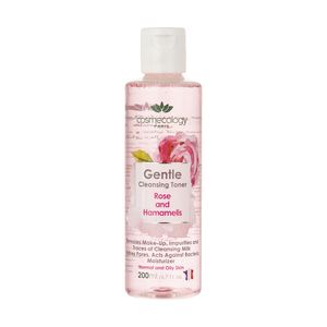 تونر پاک کننده صورت کاسمکولوژی مدل rose حجم 200 میلی لیتر