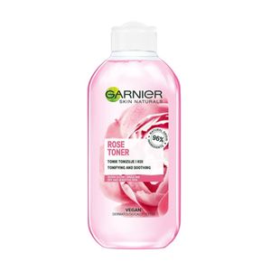 تونر پاک کننده صورت گارنیه مدل rose toner حجم 200 میلی لیتر