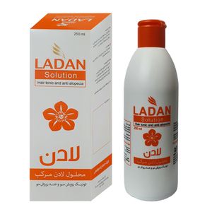 تونیک ضد ریزش مو لادن مدل solution حجم 250 میلی لیتر