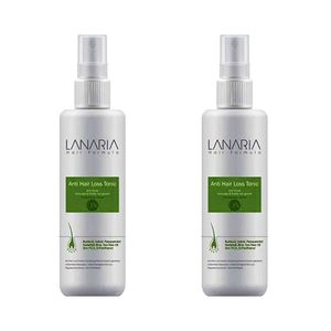 تونیک مو لاناریا مدل anti hair loss حجم 120 میلی لیتر بسته 2 عددی