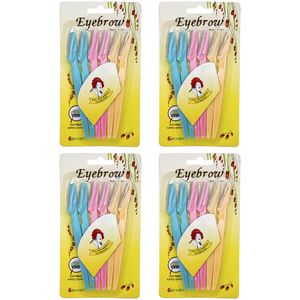 تیغ ابرو مدل e6 4 مجموعه 4 عددی