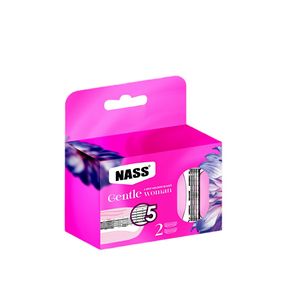 تیغ یدک ناس مدل gentle woman بسته 2 عددی