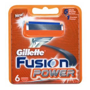 تیغ یدک ژیلت مدل fusion power بسته 6 عددی