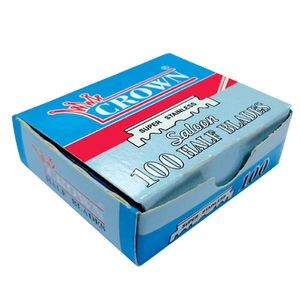 تیغ یدک کرون مدل saloon بسته 100 عددی