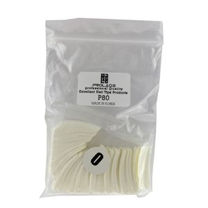 تیپ کاشت ناخن پرولایز شماره 0  p80 بسته 50 عددی