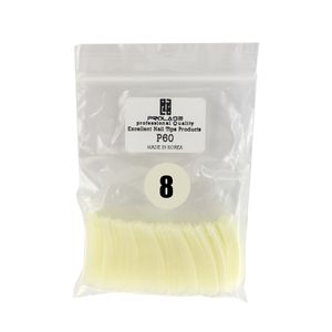 تیپ کاشت ناخن پرولایز شماره p60  8 بسته 50 عددی