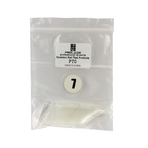 تیپ کاشت ناخن پرولایز شماره p70  7 بسته 50 عددی