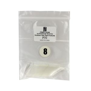 تیپ کاشت ناخن پرولایز شماره p70  8 بسته 50 عددی