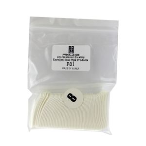 تیپ کاشت ناخن پرولایز شماره p81  8 بسته 50 عددی