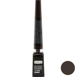 خط چشم ماژیکی ایزادورا سری colorful eyeliner شماره 12