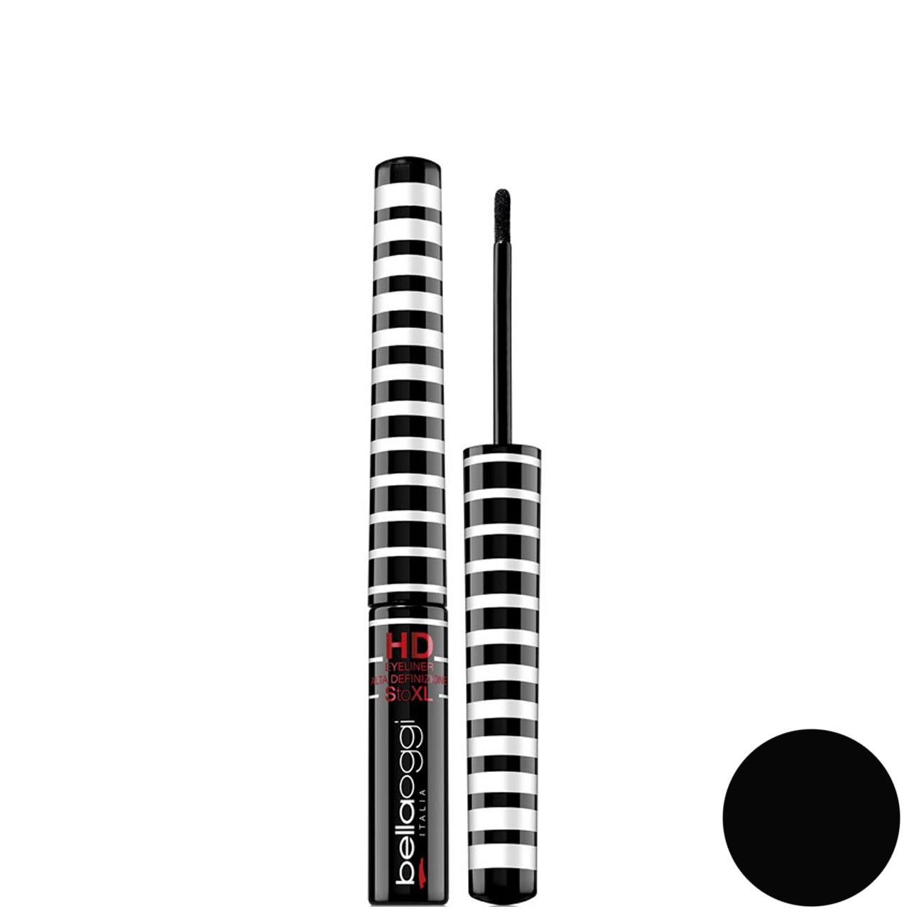 خط چشم مخملی بلاوجی مدل hd eyeliner شماره 001