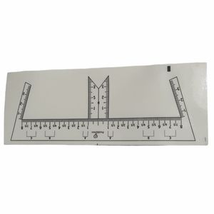 خط کش تراز ابرو تتو مدل pümik