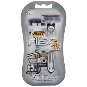 خود تراش بیک مدل flex 5 بسته 2 عددی